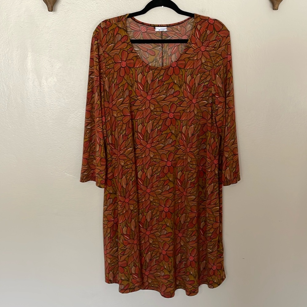 EUC Mountain Mama Floral Dress. XXL